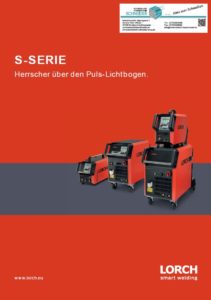 Deckblatt Lorch MAG Schweissgerät S-Serie Herrscher über den Puls Lichtbogen Jörg Schneider Schweisstechnik weldix.de