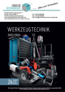 Werkzeugtechnik Katalog 2022/2024 Jörg Schneider Schweißtechnik Erndtebrück
